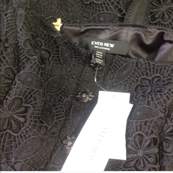 Black Lace Dress - Picture 8 of 9